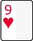 9 de corazones